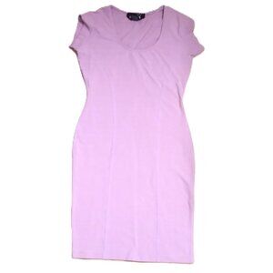 Lavender Stretch Dress - Vintage 1990s